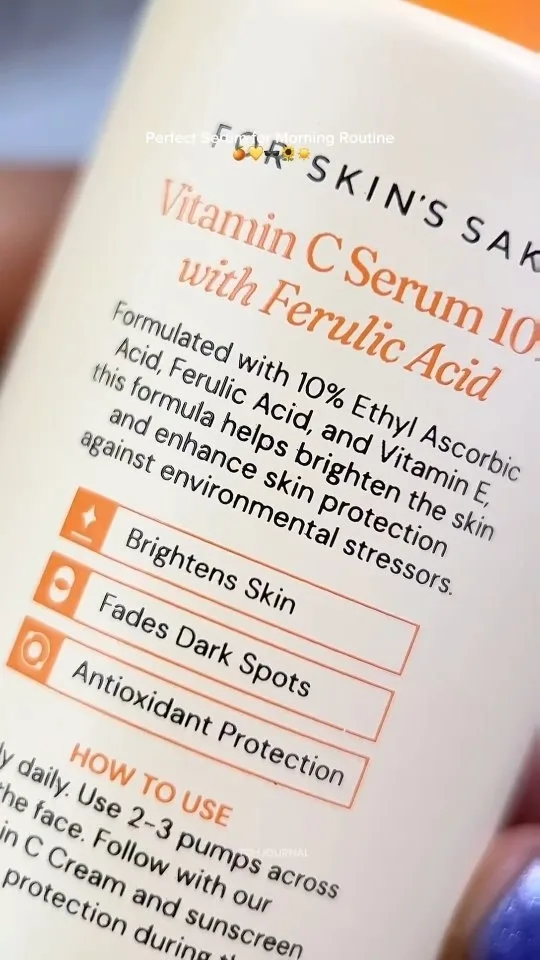 Serum wajib untuk morning skincare routine!