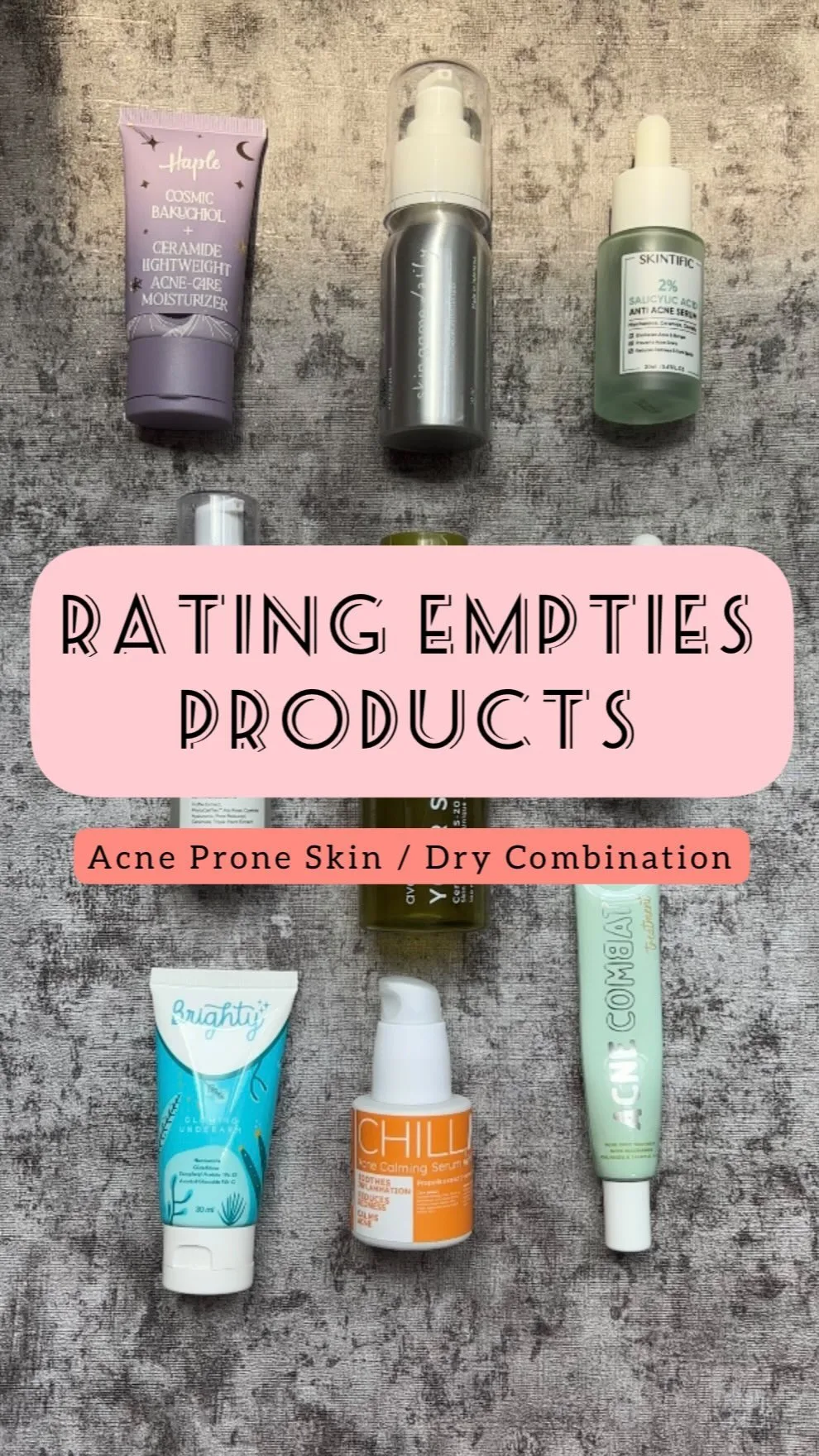 Empties Products!