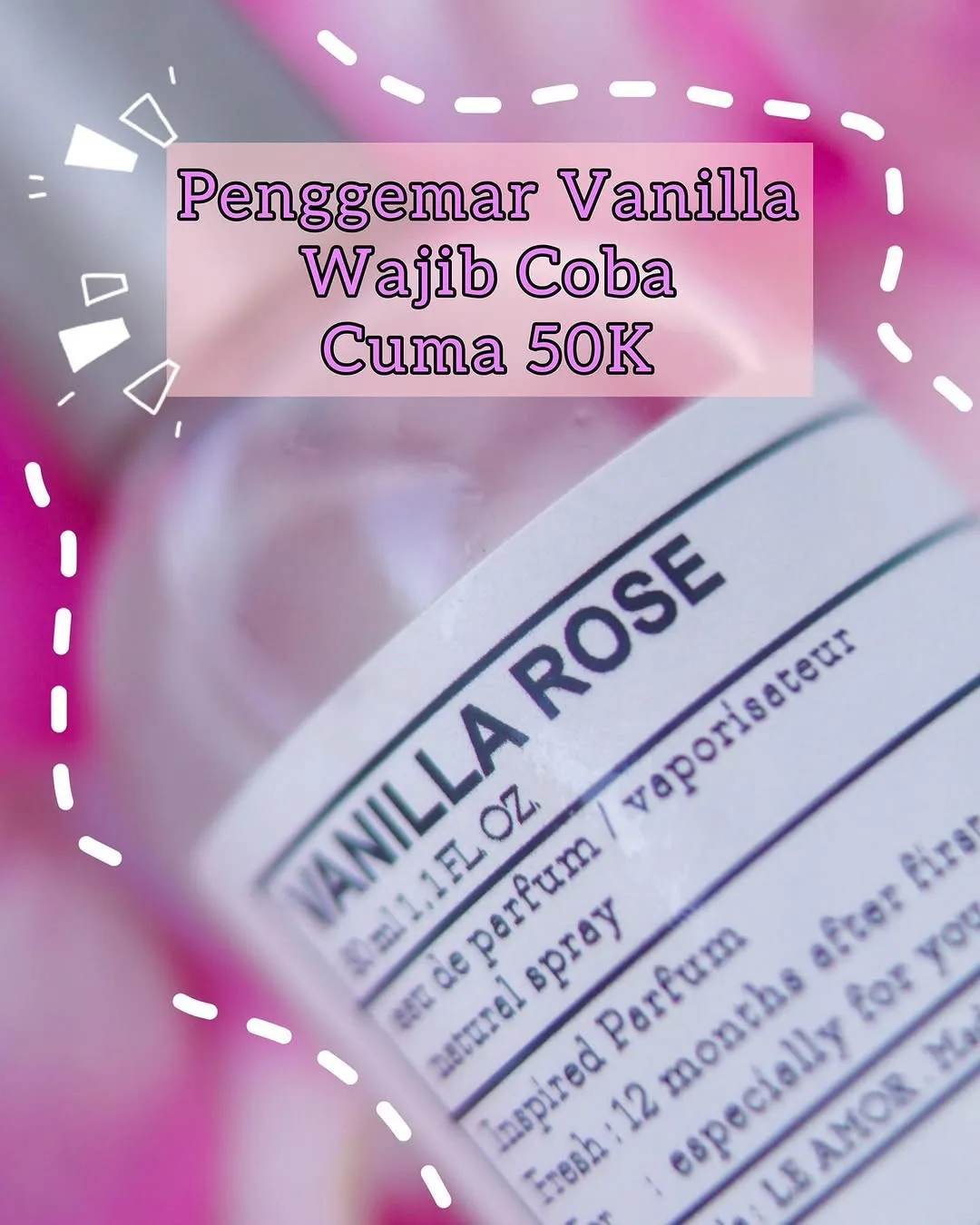 Haiiii … — Kalau kalian penggemar wewangian vanilla juga rose, nahhh… — 2/6