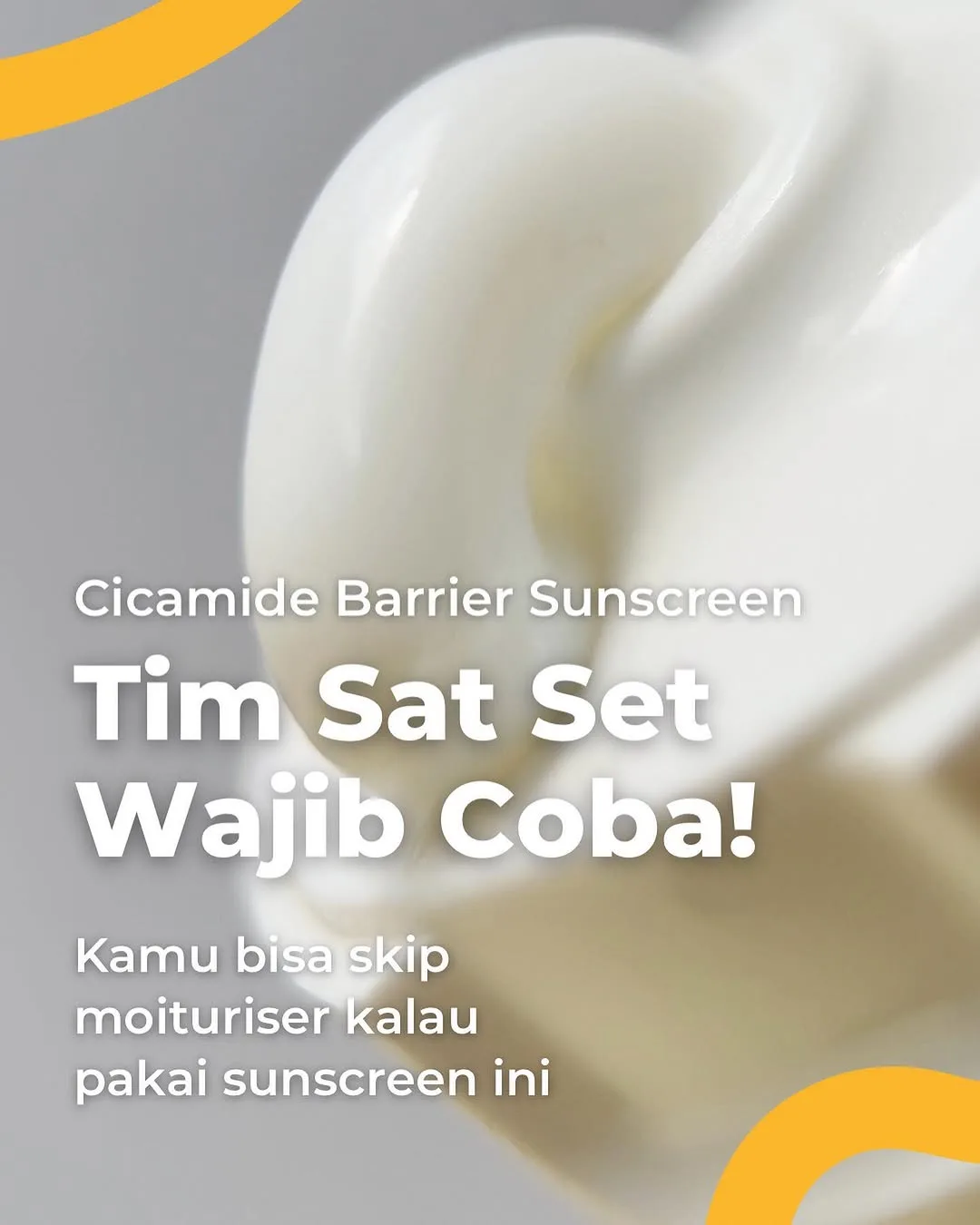 Cicamide barrier MOISTURISER SUNSCREEN ini juara sih ya, beneran bikin… — 7/7