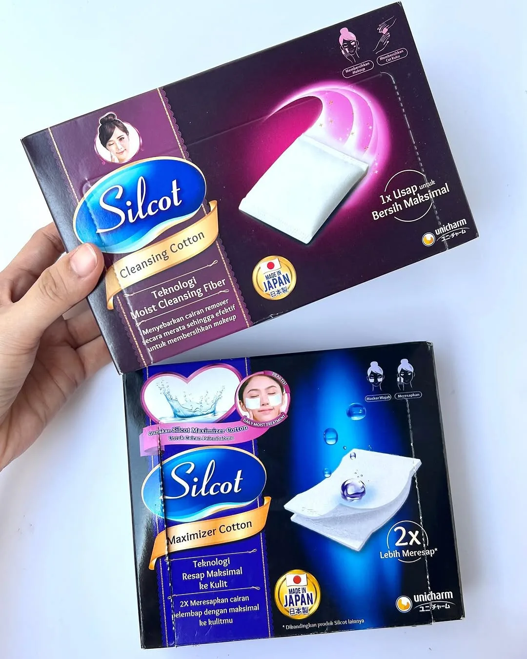 Apa sih beda nya 2 kapas silcot ini? — 1/7