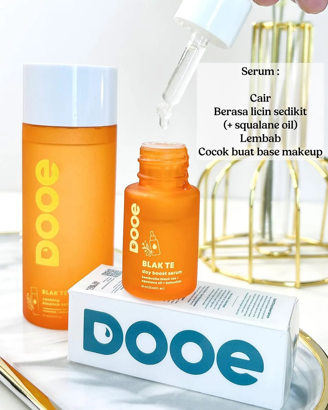 Mau sungkem dulu sama essence toner dan serum dari .skin — 2/4