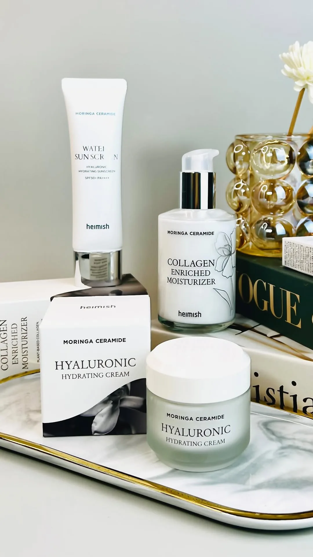 Moringa Ceramide Moisturizing Care edition products from