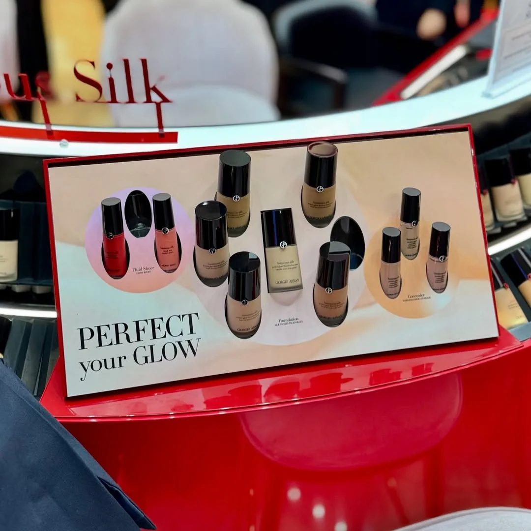 Spent the afternoon exploring Armani Beauty and discovering some… — 8/15