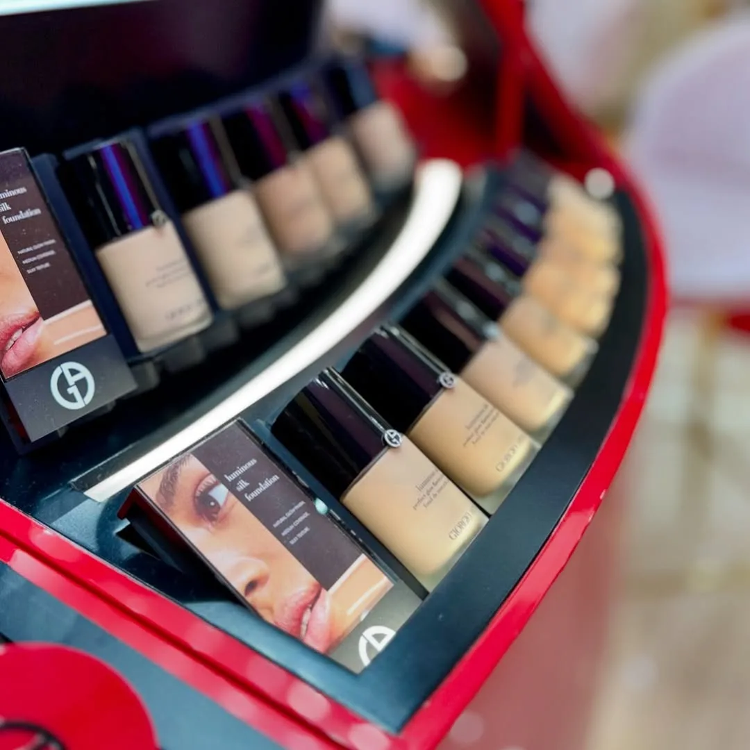 Spent the afternoon exploring Armani Beauty and discovering some…