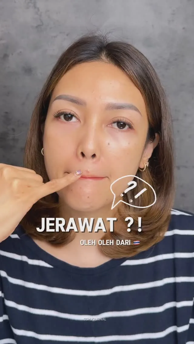 Balik dari bkk muncul jerawat!