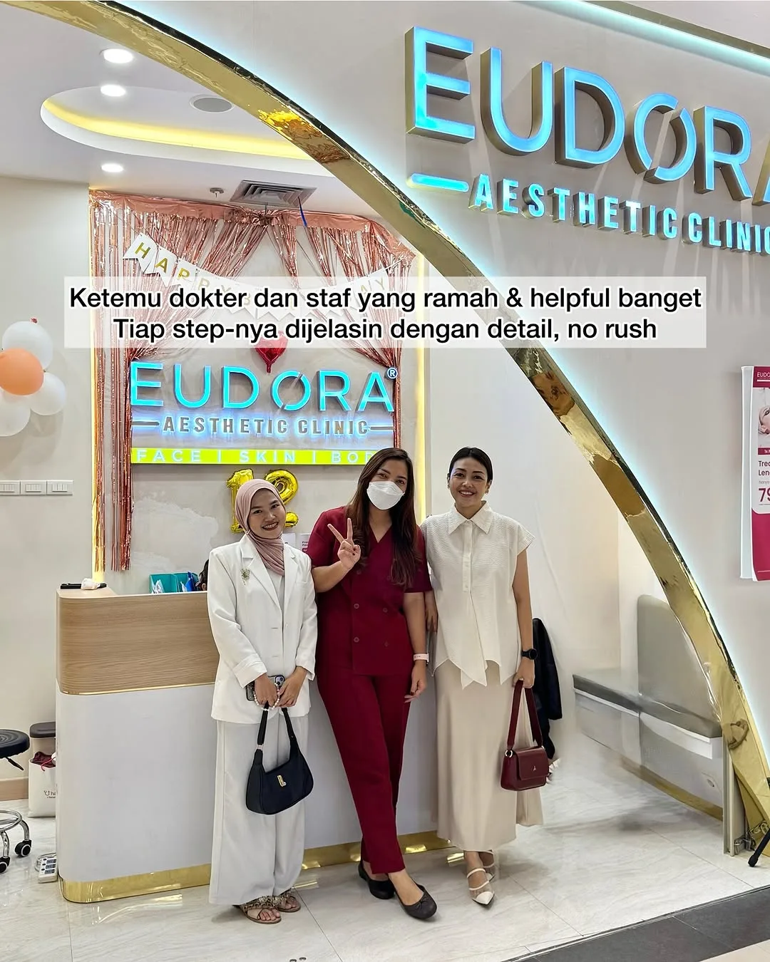 Happy 12th anniversary to Eudora Aesthetic Clinic! — 5/9