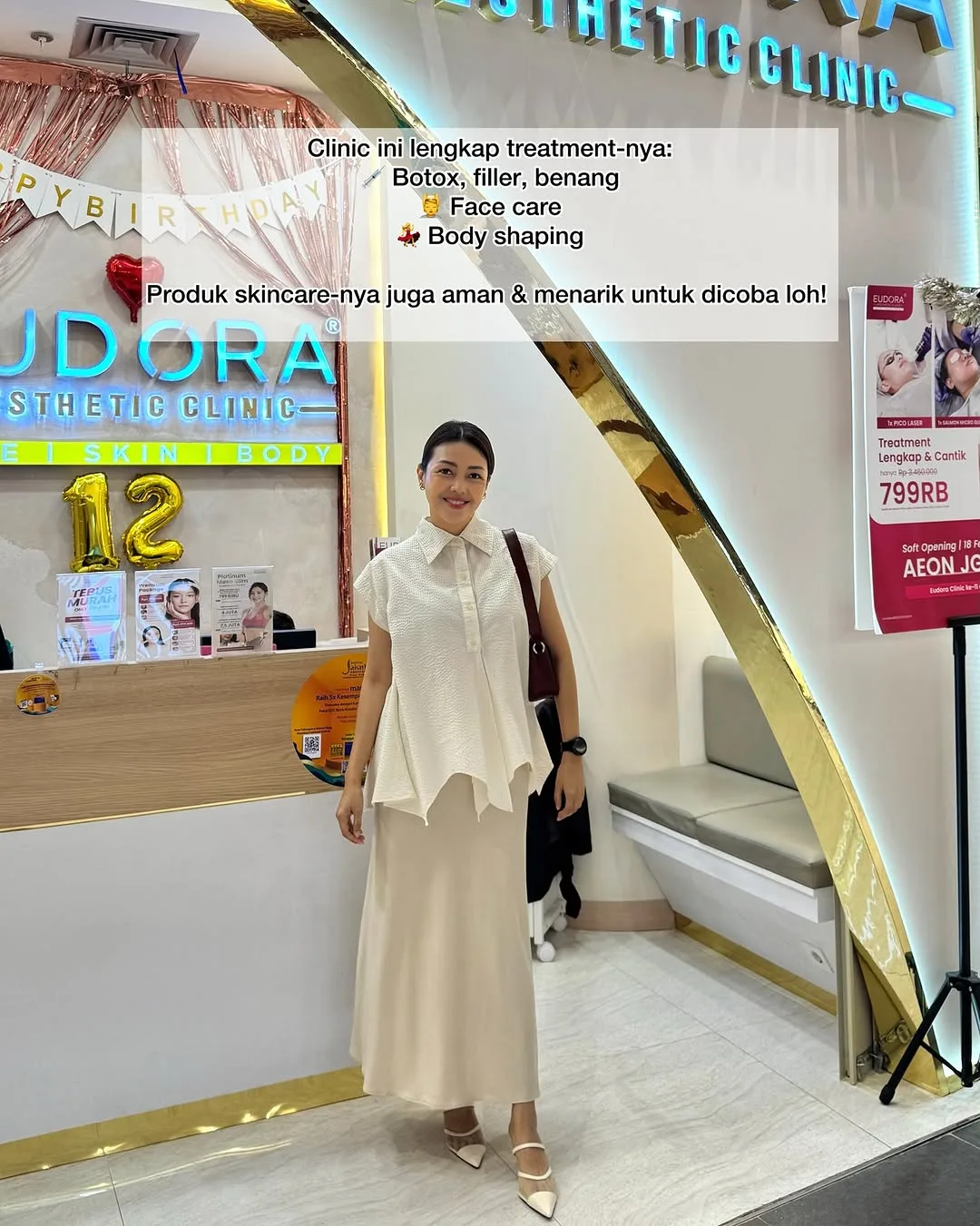 Happy 12th anniversary to Eudora Aesthetic Clinic! — 7/9
