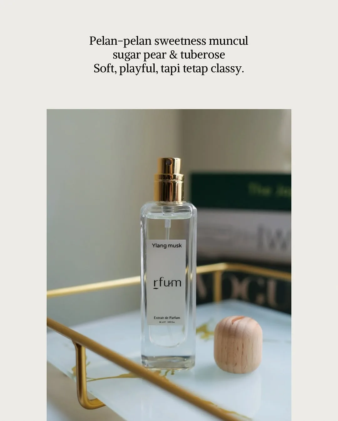 Rfum – Ylang Musk — Ada parfum yang lo pake, tapi cuma lo yang sadar.… — 3/5