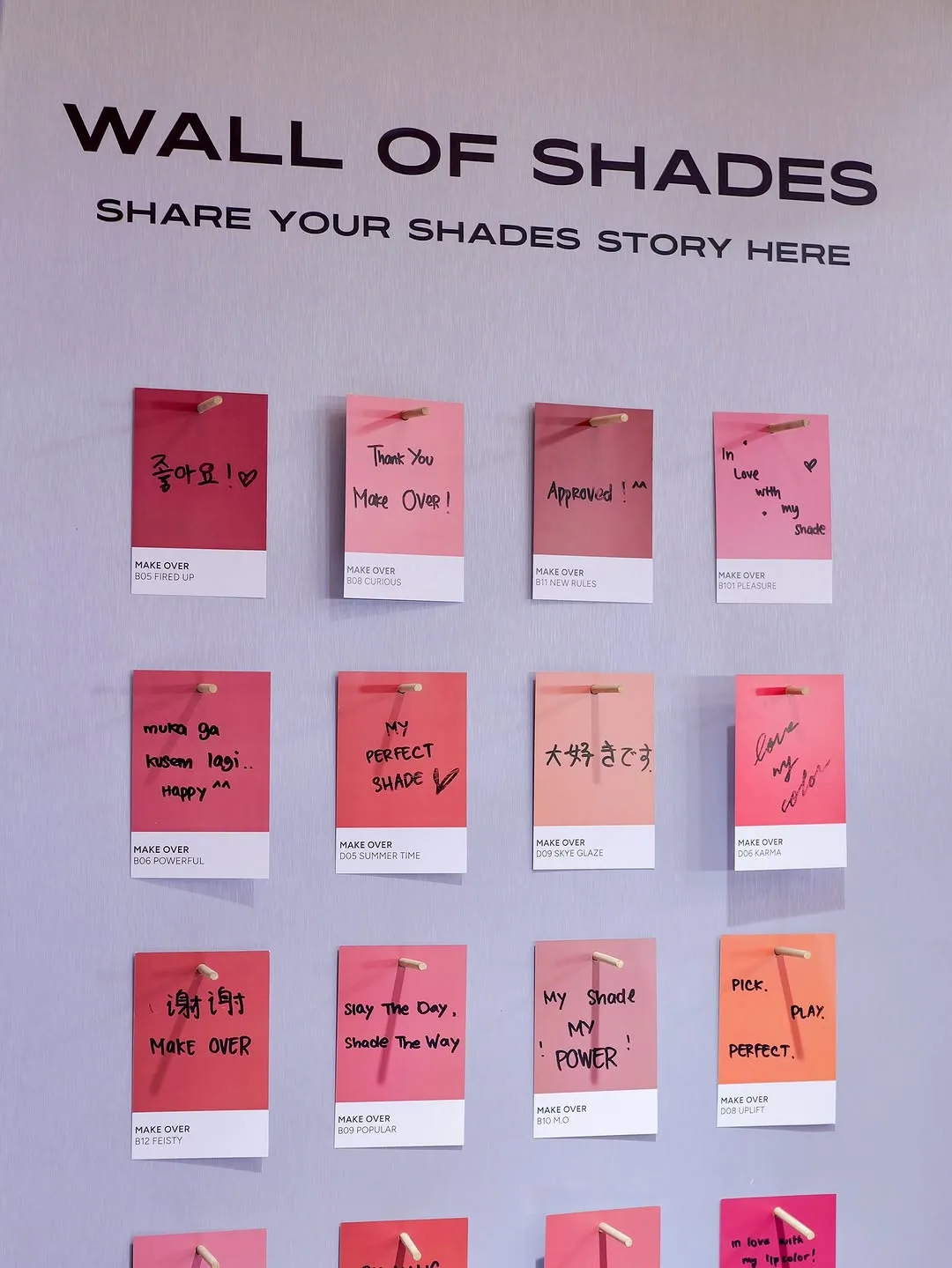 Baru sempet mampir ke Make Over 15 Years Mastershade Pop-Up Boot… — 5/12