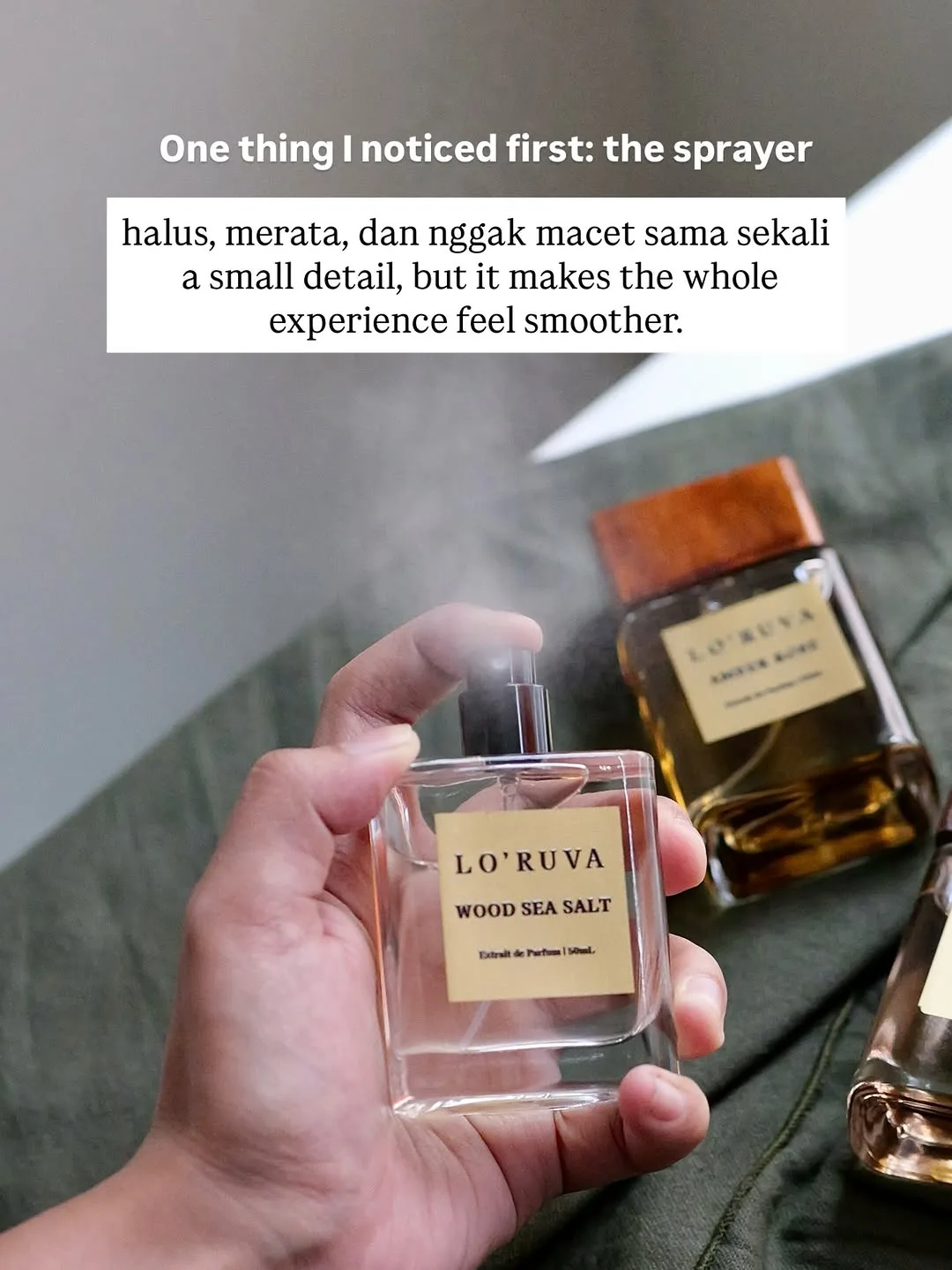 Three scents, three different moods — 5/8