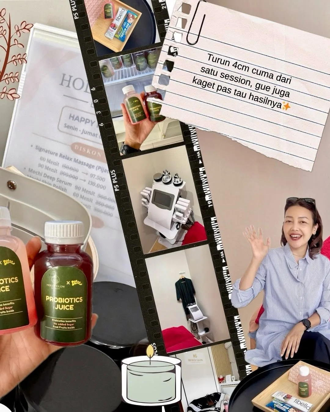 First time coba lymphatic massage di Holly Glow Express, dan ternyata… — 4/6